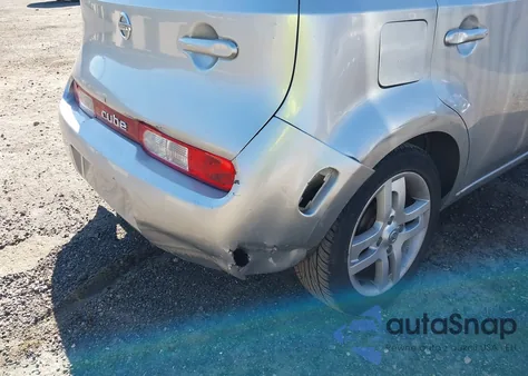 2009 Nissan Cube 1.8Sl from USA, damaged, VIN JN8AZ28R59T114729